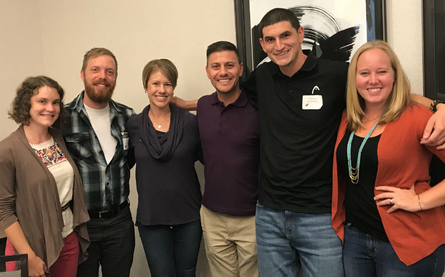 SNEF founders: Sarah, David, Kristin, Billy, Kyle, Alli